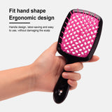 Air Cushion Comb Tangled Hair Comb Hair Brush Massage Anti-Static Hollow Out Wet Curly Hair Brushes Barber Styling Tool