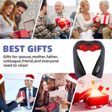 Revitalize Your Body with the iKristin Shiatsu Neck and Back Massager - Heated Deep Tissue Relief for Home, Office, and Travel