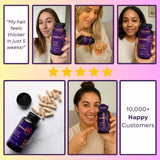 Glowboost Collagen Booster - Supports All 28 Collagen Types with MSM Bamboo Silica Astaxanthin Pomegranate Extract for Hair Skin Nails & Anti-Aging - 60 Vegan Capsules - High Potency Supplement