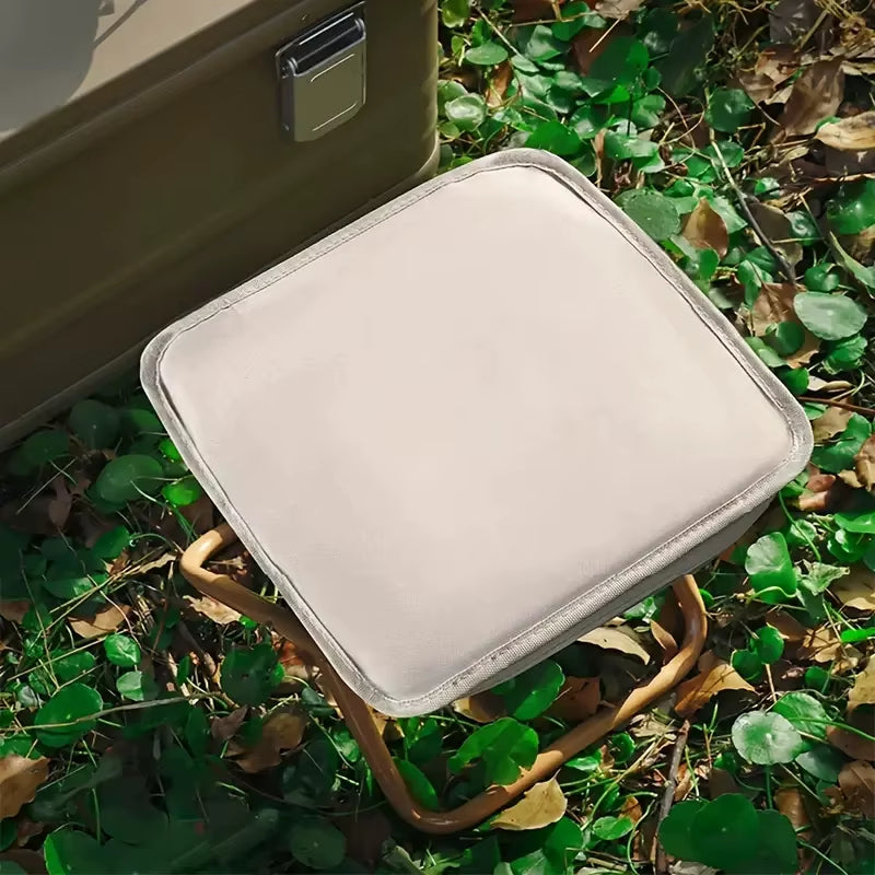 Outdoor Folding Pencil Case Small Stool Pocket Stool Portable Fishing Stool Camping Travel Leisure Handbag Chair