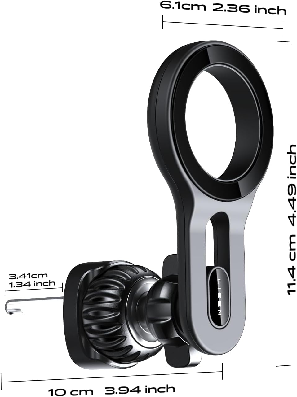 for Iphone 16 Magsafe Car Mount, [Quick Install] Magnetic Car Phone Holder Vent, Car Truck Accessories Gifts for Men Women Him Her, Fit for Iphone 16E 16 Pro/Pro Max 15 14 13 12 Samsung Pixel