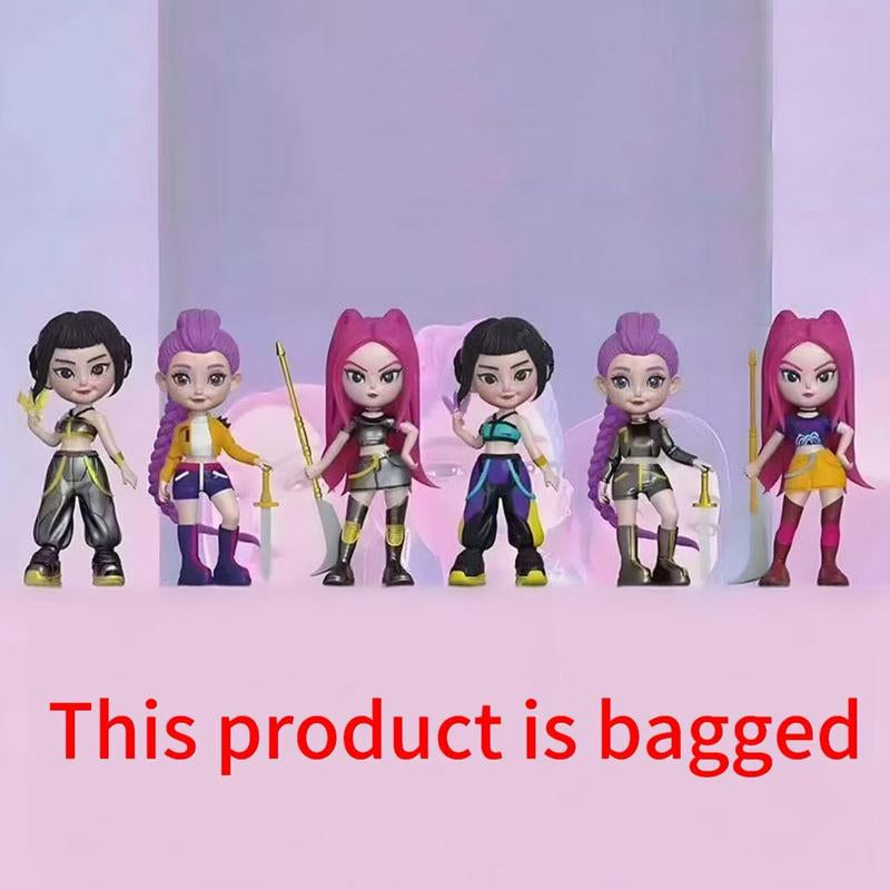 Discover the Magic of Our 6-Piece Enchanting Figure Collection – Adorable Character Figurines for Home Decor and Unique Gifts, Perfect for Christmas!