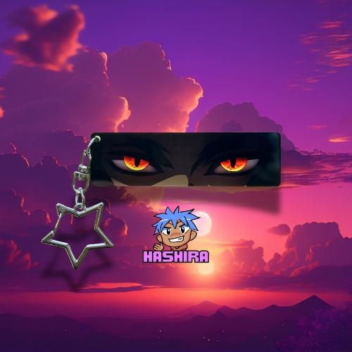 Illuminate Your Style with the Demon Slayer Acrylic Hashira Keychain - A Must-Have Gift for Anime Fans!