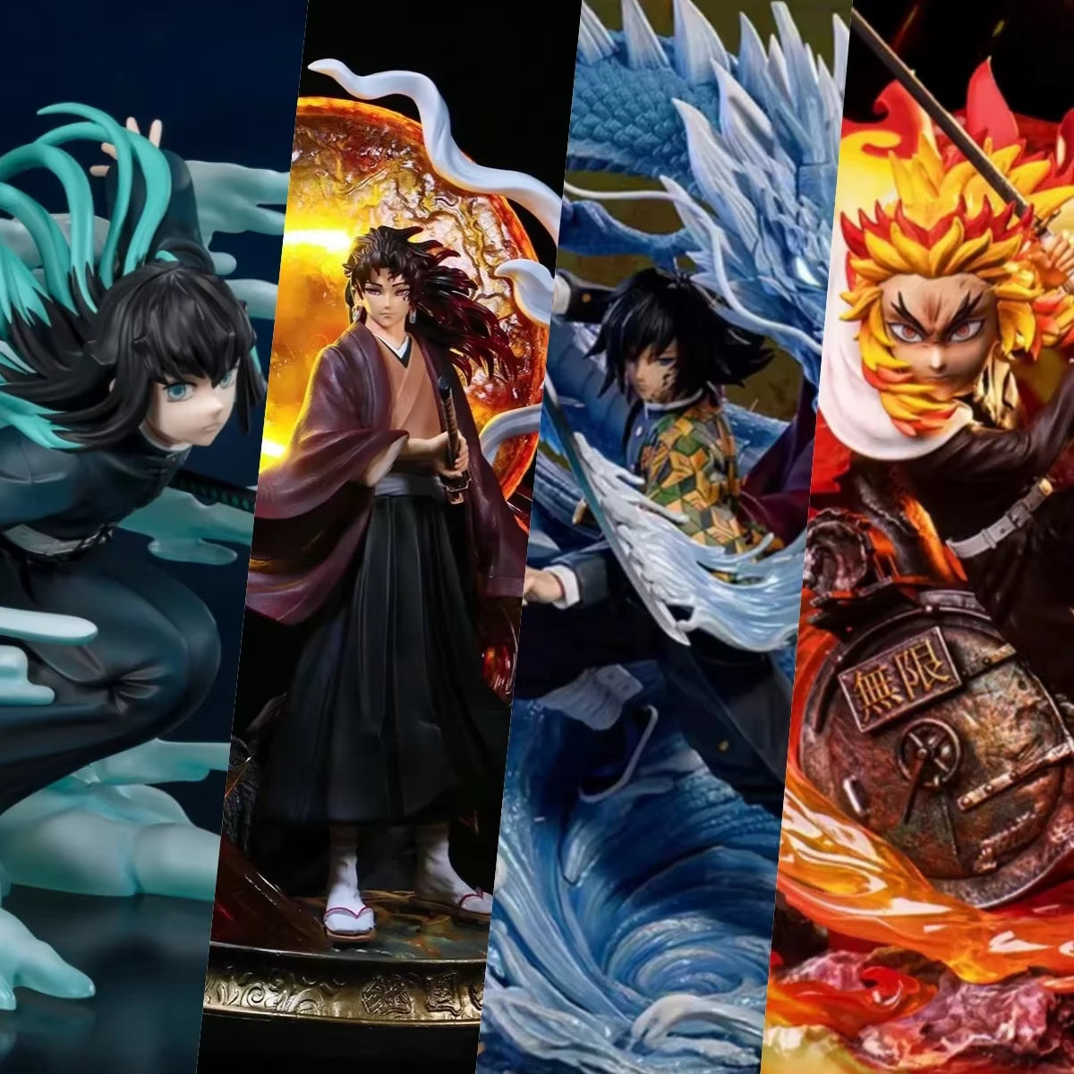 Demon Slayer Mystery Box Anime Mystery Figures Blind Box Kamado Nezuko Tanjirou Hashibira Inosuke Surprise Box Blind Bag