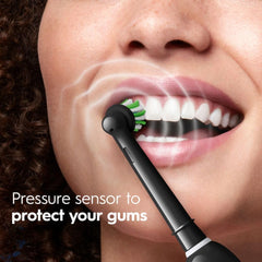 Pro 1000 Rechargeable Electric Toothbrush, Black