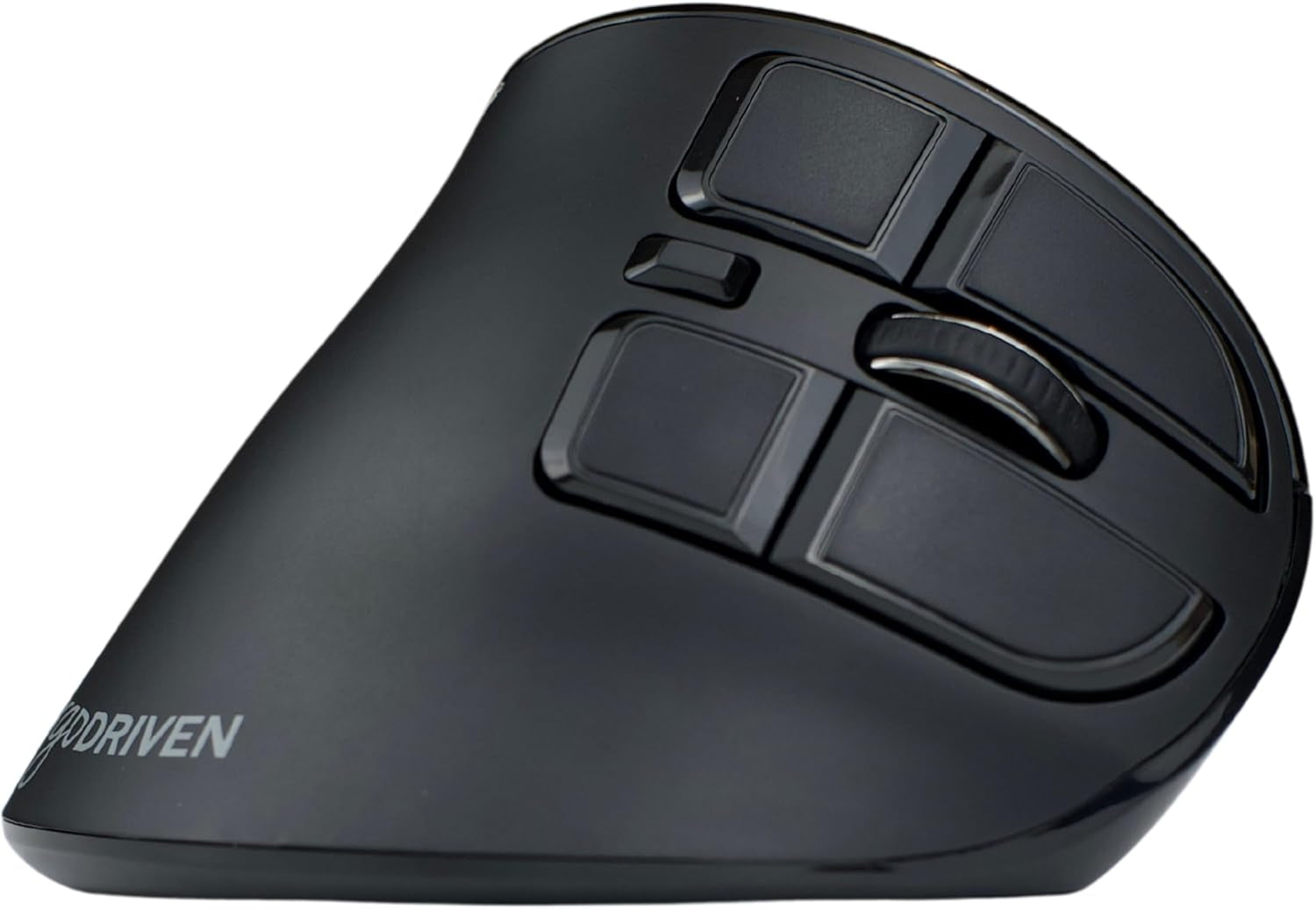 Om Handshake Vertical Mouse | Wireless Ergonomic Mouse | Rechargeable | Silent Click Micro-Force Switches | OLED Screen | Reduces Tension and Fatigue | Compatible with PC and Mac