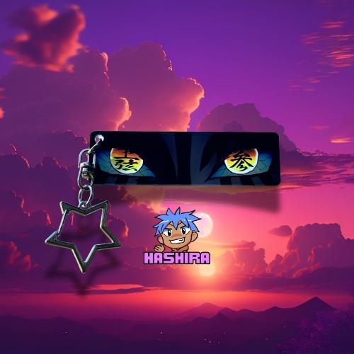Illuminate Your Style with the Demon Slayer Acrylic Hashira Keychain - A Must-Have Gift for Anime Fans!