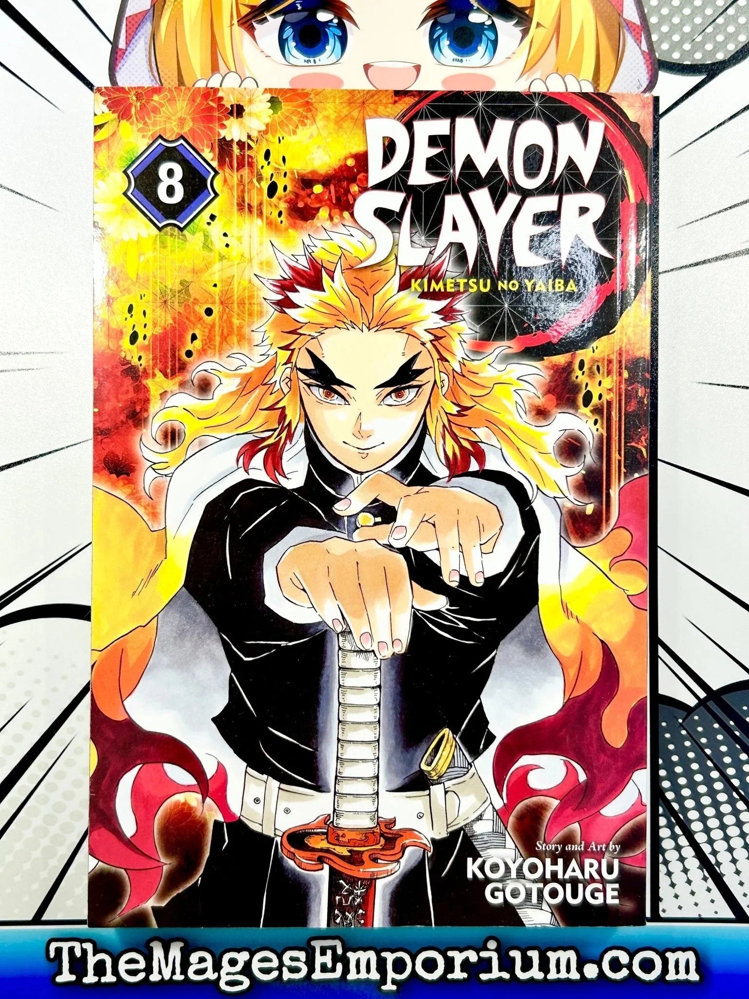 Demon Slayer: Kimetsu No Yaiba, Vol. 8 - Unleash the Power of Tanjiro in This Thrilling Manga Adventure!