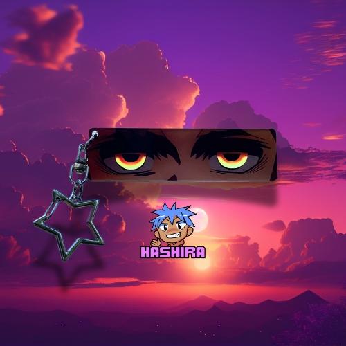 Illuminate Your Style with the Demon Slayer Acrylic Hashira Keychain - A Must-Have Gift for Anime Fans!