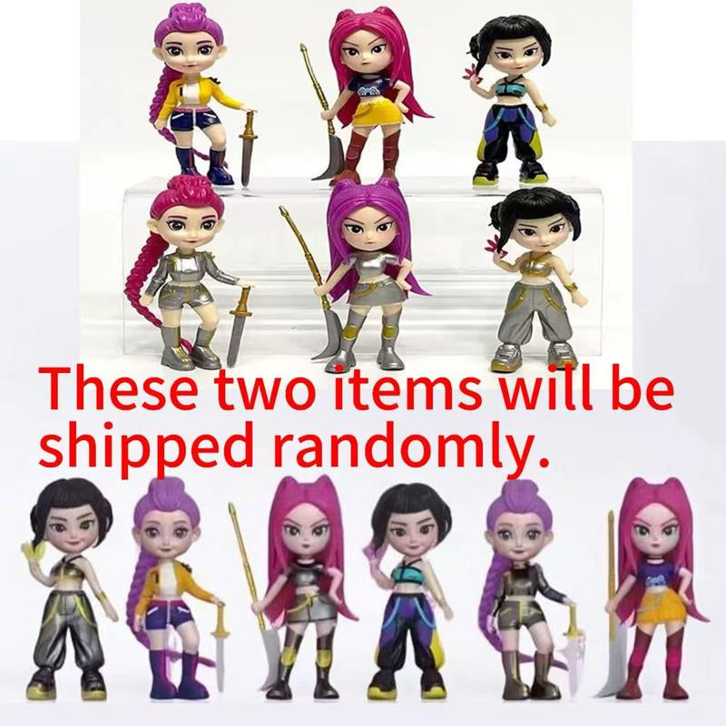 Discover the Magic of Our 6-Piece Enchanting Figure Collection – Adorable Character Figurines for Home Decor and Unique Gifts, Perfect for Christmas!