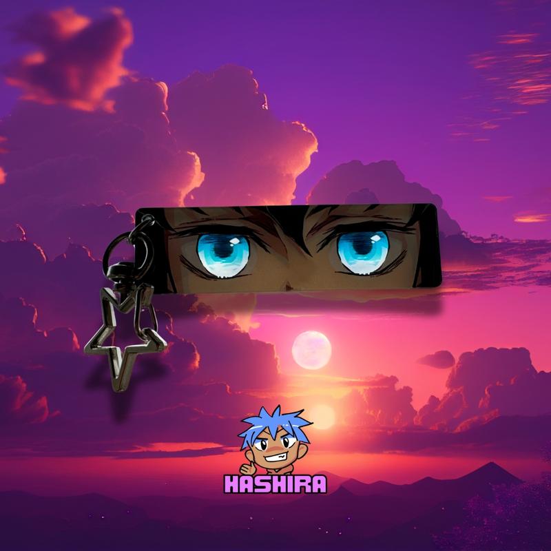 Illuminate Your Style with the Demon Slayer Acrylic Hashira Keychain - A Must-Have Gift for Anime Fans!