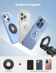 for Magsafe Car Mount - [20 Super Magnets] Magnetic Car Phone Mount, Air Vent Phone Holder Car, Hands Free Cell Phone Holder Clip Car Accessories Fit Iphone 16 15 14 13 Pro plus Max