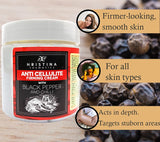 Anti Cellulite Cream with Black Pepper, Cellulite Remover, Body Firming and Tightening, Perfect for anti Cellulite Treatment Massage for Stomach, Legs and Arms
