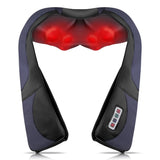 Revitalize Your Body with the iKristin Shiatsu Neck and Back Massager - Heated Deep Tissue Relief for Home, Office, and Travel