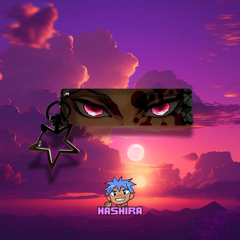 Illuminate Your Style with the Demon Slayer Acrylic Hashira Keychain - A Must-Have Gift for Anime Fans!