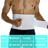 Hernia Belts for Men Abdominal Support Surgical Belly Binder Stomach Wrap Ban...