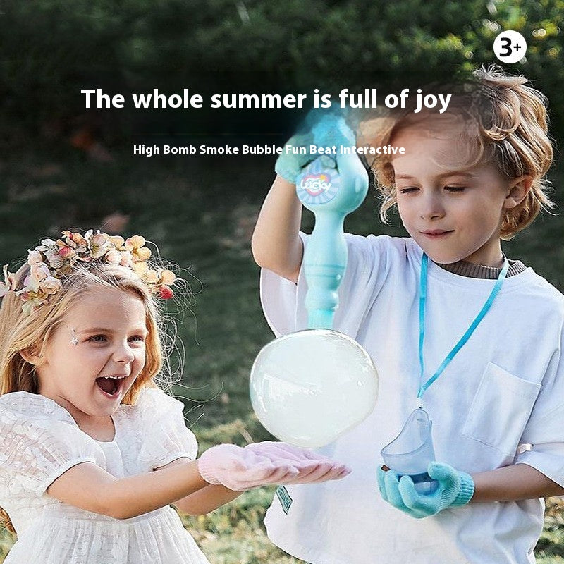 Exciting Onshine Smoke Bubble Machine - Fun and Interactive Toy for Kids!