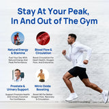 Selerb NAD+ Supplement for Men – with Liposomal-Nad+,Coq10, L-Carnitine, L-Arginine, Maca & Ashwagandha – Energy, Circulation & Prostate Support – 60 Capsules