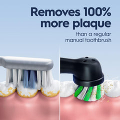 Pro 1000 Rechargeable Electric Toothbrush, Black